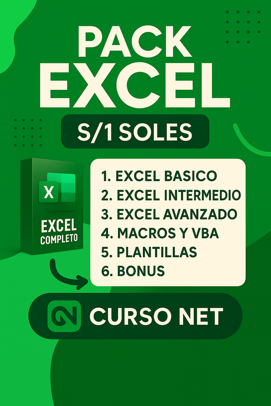 PACK EXCEL COMPLETO